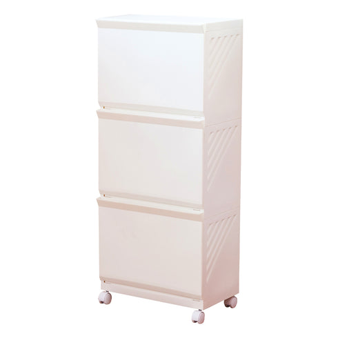 【清潔感あふれる、洗練のアイボリー】
シンプルでクリーンな印象のアイボリーは、ランドリールームを明るく衛生的に見せ、すっきりとした空間づくりに貢献します。