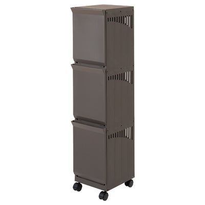 【落ち着きあるブラウン】
シックなブラウンカラーはリビングや書斎にもおすすめで、収納家具としても空間を引き締めます。