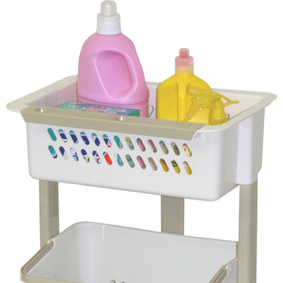 【洗濯用品の定位置に】
ランドリーアイテムがひとまとめにできるから、探す手間を省けて日々の洗濯時間がよりスムーズになります。