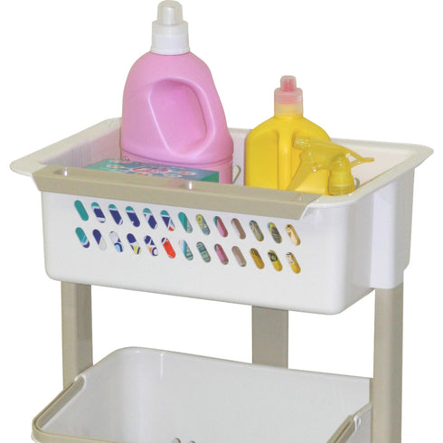 【洗濯用品の定位置に】
ランドリーアイテムがひとまとめにできるから、探す手間を省けて日々の洗濯時間がよりスムーズになります。