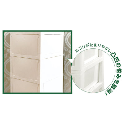 ノーデュス 3段スリムチェスト(W340×D420×H665)