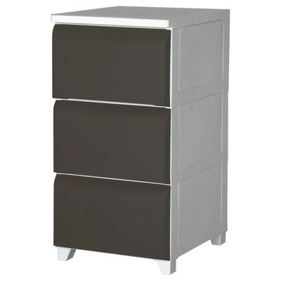 ノーデュス 3段スリムチェスト(W340×D420×H665)