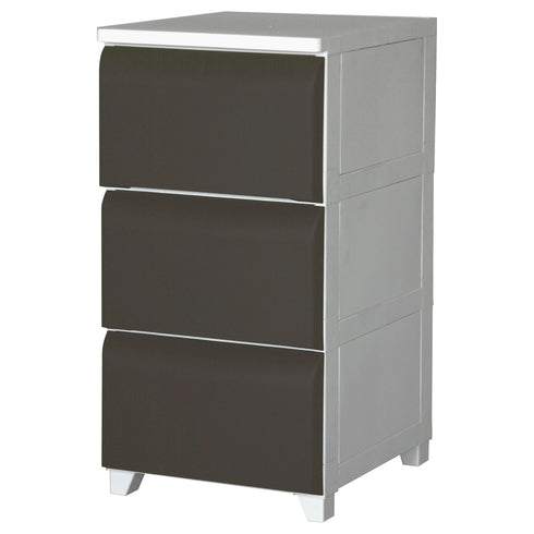 ノーデュス 3段スリムチェスト(W340×D420×H665)