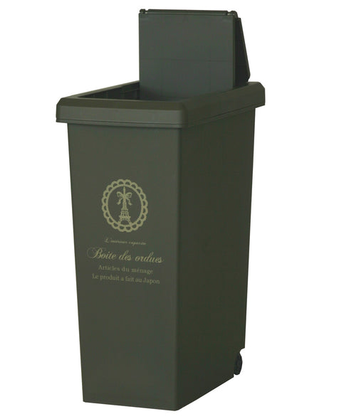 スライドペール20L パリス柄 2個セット(W210×D340×H455)