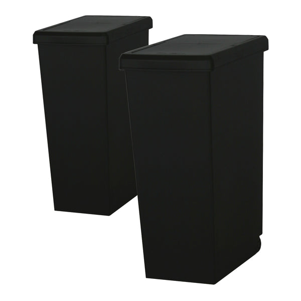 【シックに決まる、お得な2個組】
空間を引き締めるスタイリッシュなブラックの2個セットは、汚れが目立ちにくいだけでなく、並べて使うことで統一感のある洗練されたインテリアを演出します。