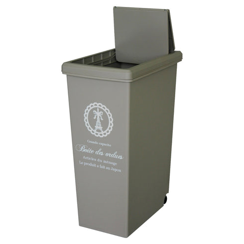 開閉スムーズなワンタッチ式のスライドペール、コンパクトな30Lタイプです。