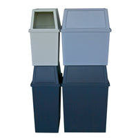 【選べる3色、分別も楽しく】
ナイトブルー、クールグレー、ミルクティーベージュの3色を自由に組み合わせ、見た目も楽しく分別できるこのゴミ箱があれば、面倒なゴミ捨てもスマートな暮らしの一部になります。