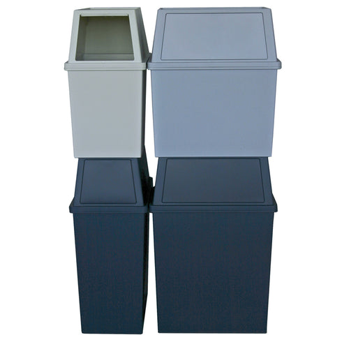 【選べる3色、便利な袋止め】
暮らしに馴染む3つのカラーからお好みを選べ、内側の袋止めを使えば、ゴミ袋が外から見えず、生活感をすっきりと隠せます。