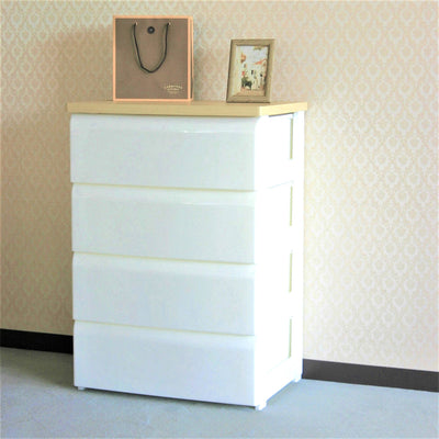 4段チェスト 木天板付き(W562×D400×H807)