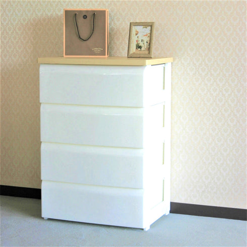 4段チェスト 木天板付き(W562×D400×H807)