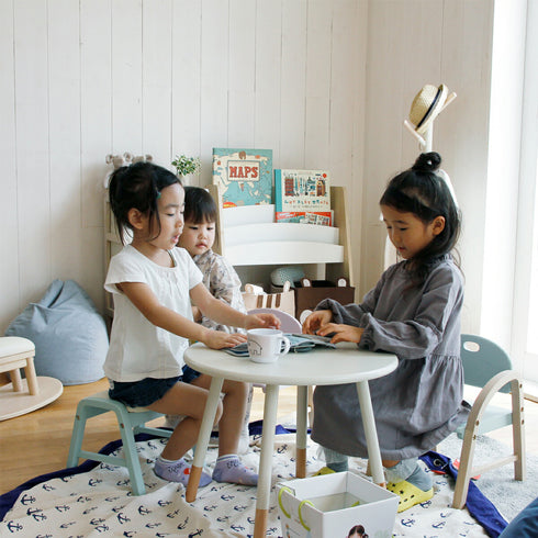 キッズアームチェア アミー(W310×D300×H390)