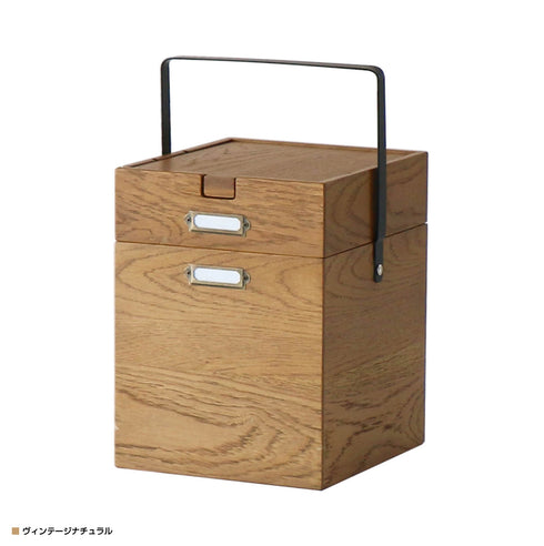 ウッデン コスメボックス(W200×D210×H250)