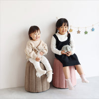 【お子様にも安心の設計】低座面で安定感があり、小さなお子様の遊び場や読書スペースにもぴったりです。