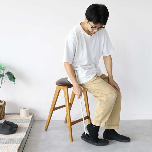 バトラー フォールディングスツール(W420×D400×H605)