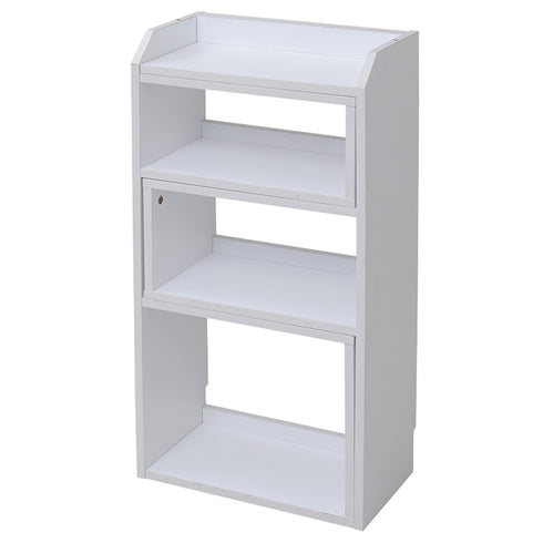 【幅が変えれる伸縮ラック】
幅を40cmから72cmまで自由に変えられる伸縮ラックで、スペースにぴったり合わせて設置でき、収納の可能性がもっと広がります。