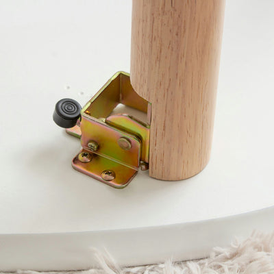 折りたたみ楕円形テーブル(W750×D650×H370)