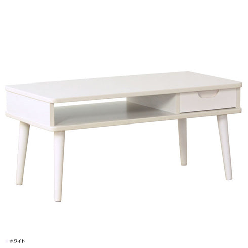 引き出し付きテーブル(W800×D400×H370)