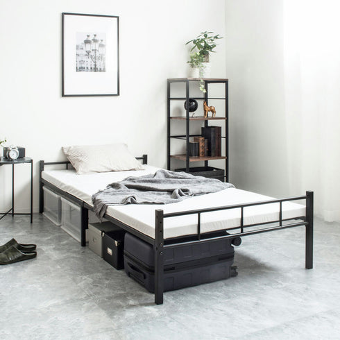 ヘッドレスパイプベッド(W980×D2015×H426)