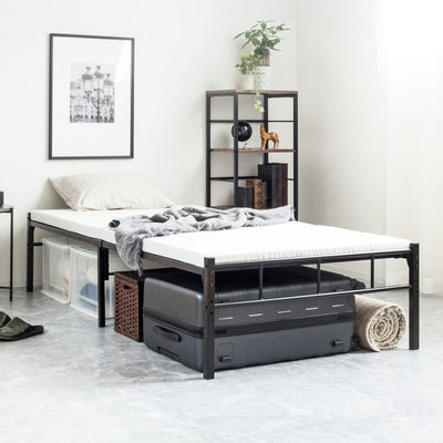 ヘッドレスパイプベッド(W980×D2015×H426)