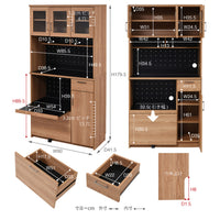 【詳細な寸法で安心】各部の詳細なサイズ情報をご確認いただき、ご自宅のキッチンにぴったりの一台をお選びいただけます。