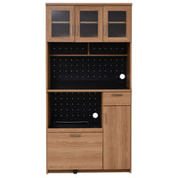 【豊富な収納バリエーション】上から下まで、食器、家電、小物、ストック品まで、あらゆるキッチンアイテムを効率的に収納できる設計です。