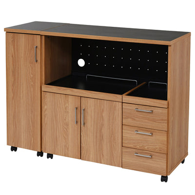 ケイッティオ キッチンカウンター レンジ収納付き(W1200×D415×H895)