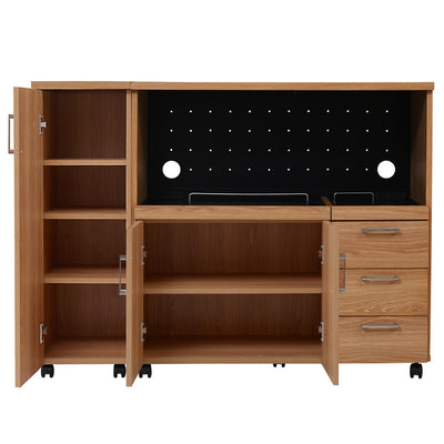 ケイッティオ キッチンカウンター レンジ収納付き(W1200×D415×H895)