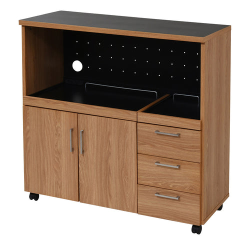 ケイッティオ キッチンカウンター レンジ収納付き(W900×D415×H895)