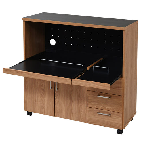 ケイッティオ キッチンカウンター レンジ収納付き(W900×D415×H895)