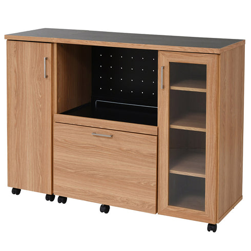 ケイッティオ キッチンカウンター 食器収納付き(W1200×D415×H895)