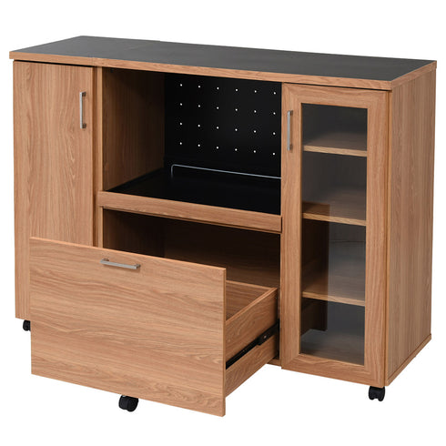 ケイッティオ キッチンカウンター 食器収納付き(W1200×D415×H895)