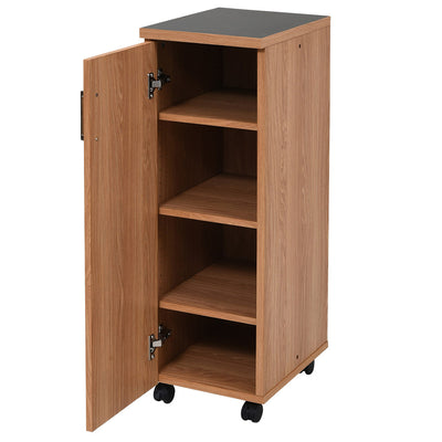 キャビネット部は分割することができ、幅30cmなのでちょっとした隙間に収納してお使いいただけます。