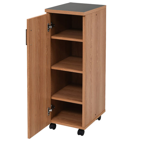 キャビネット部は分割することができ、幅30cmなのでちょっとした隙間に収納してお使いいただけます。