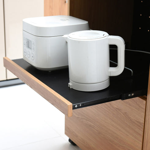 ケイッティオ キッチンカウンター 食器収納付き(W900×D415×H895)