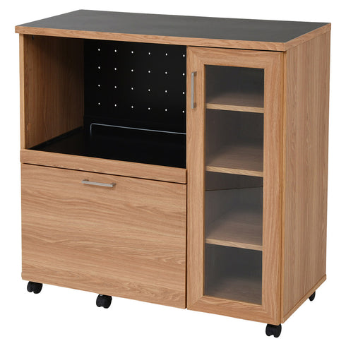 ケイッティオ キッチンカウンター 食器収納付き(W900×D415×H895)