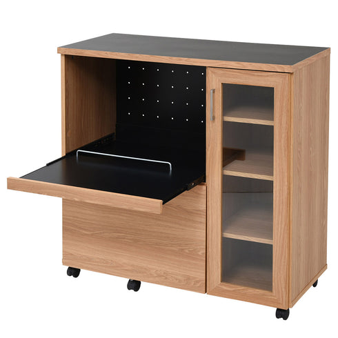 ケイッティオ キッチンカウンター 食器収納付き(W900×D415×H895)