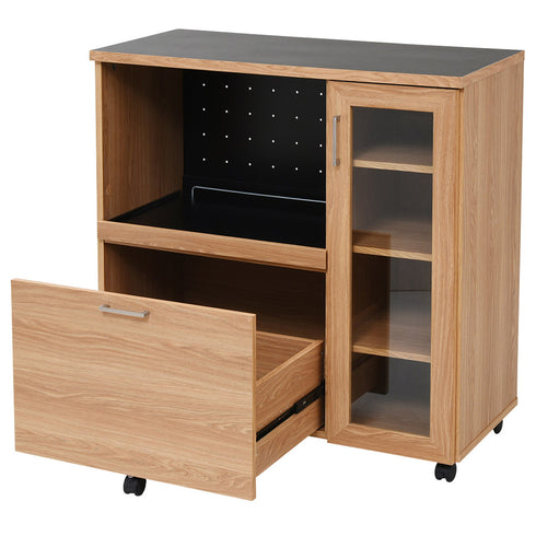 ケイッティオ キッチンカウンター 食器収納付き(W900×D415×H895)