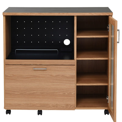 ケイッティオ キッチンカウンター 食器収納付き(W900×D415×H895)