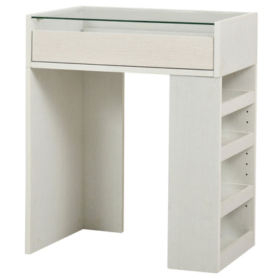 ガラスデスク(W600×D350×H710)