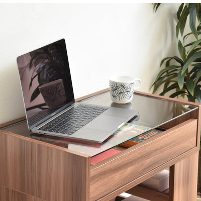 ガラスデスク(W600×D350×H710)