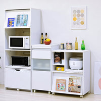 【組み合わせ自由自在】他のユニットと組み合わせれば、理想のキッチン収納が完成します。