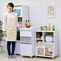 【ちょうどいい高さ】使いやすい高さ設計で、日常の作業や物の出し入れがスムーズに行えます。