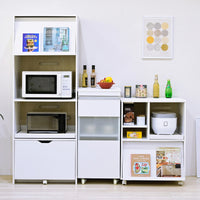 【収納力も兼ね備える】多様なアイテムをすっきりと整理し、いつもきれいなキッチンを保ちます。