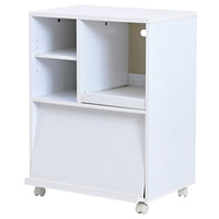 【小さくても頼れる多機能収納】
コンパクトなボディにオープン棚、スライド棚、フラップ扉収納を凝縮し、限られたスペースを最大限に活用するお手伝いをします。