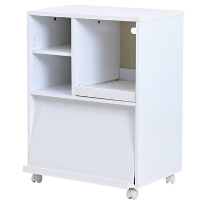 【小さくても頼れる多機能収納】
コンパクトなボディにオープン棚、スライド棚、フラップ扉収納を凝縮し、限られたスペースを最大限に活用するお手伝いをします。