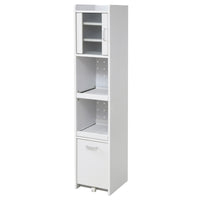 【清潔感あふれるホワイト】明るい印象を与えるホワイトカラーは、キッチンを清潔で広々とした空間に見せてくれます。