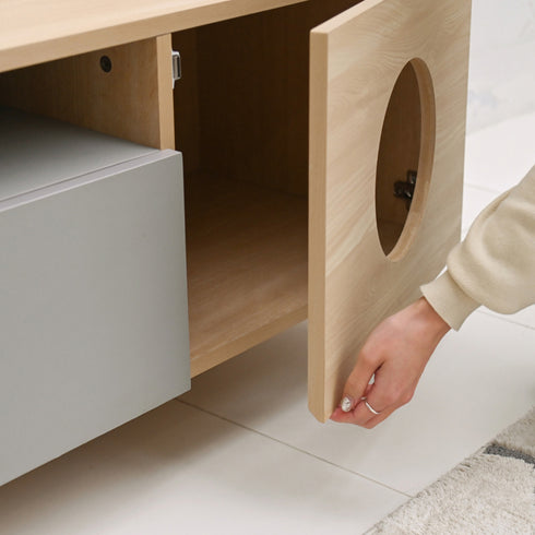 ピシカ テレビ台(W1000×D405×H445)