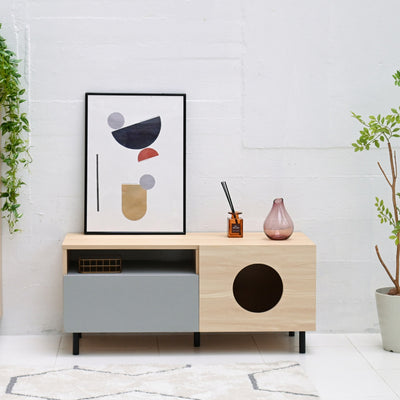 ピシカ テレビ台(W1000×D405×H445)