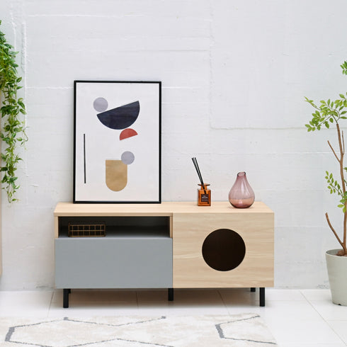 ピシカ テレビ台(W1000×D405×H445)