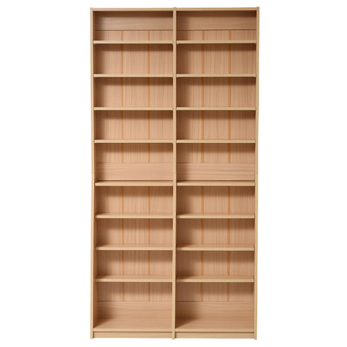 薄型文庫本収納ラック(W900×D120-240×H1800)